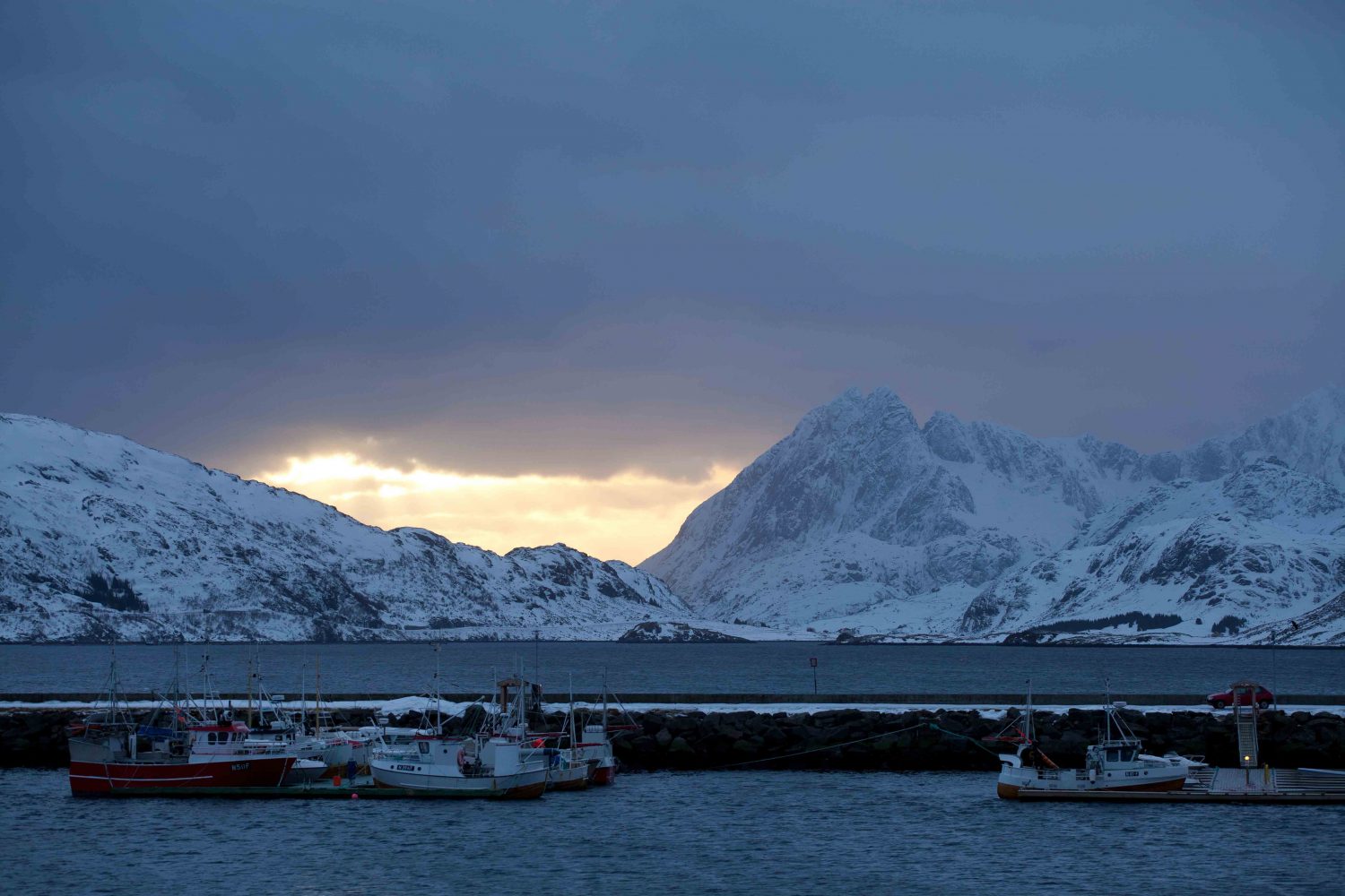 Randonnée Norvège - Lofoten hiver